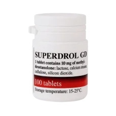 Superdrol 10 мг 100 таб. Golden Dragon